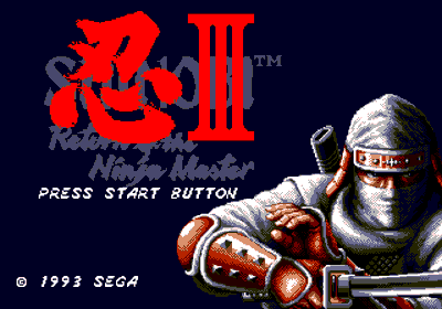Shinobi 3 - Return of the Ninja Master