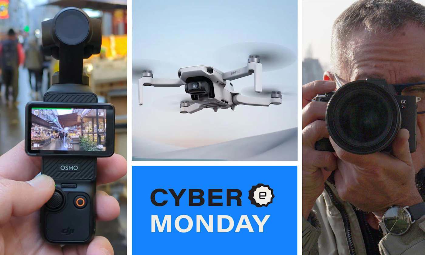 Cyber Monday: Máy ảnh và drone giảm đến 52% từ Sony, DJI và các hãng khác