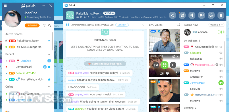 PalTalk 1.51.0.111919 — Cập nhật phần mềm chat nhóm