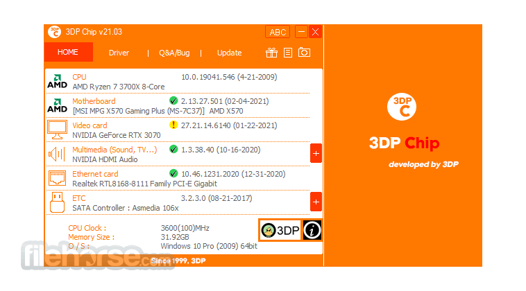 3DP Chip 25.11: Cập nhật công cụ nhận diện và tải driver nhanh