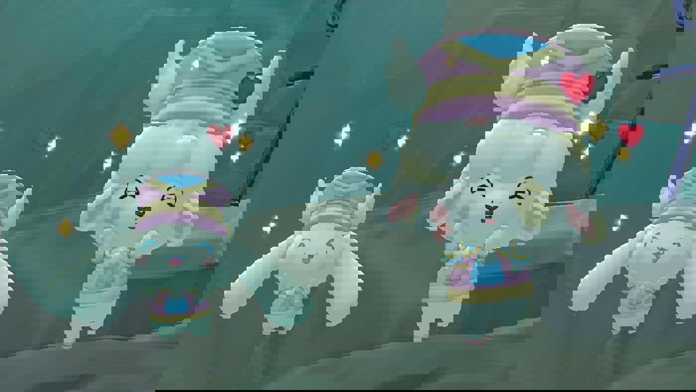 Cách lên mái Haunted Mansion trong Hello Kitty Island Adventure