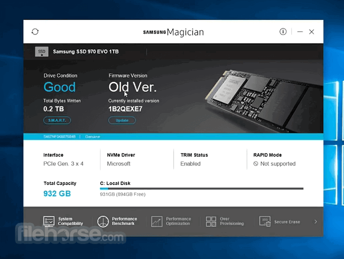 Samsung Magician 9.0.0: Quản lý SSD được làm mới