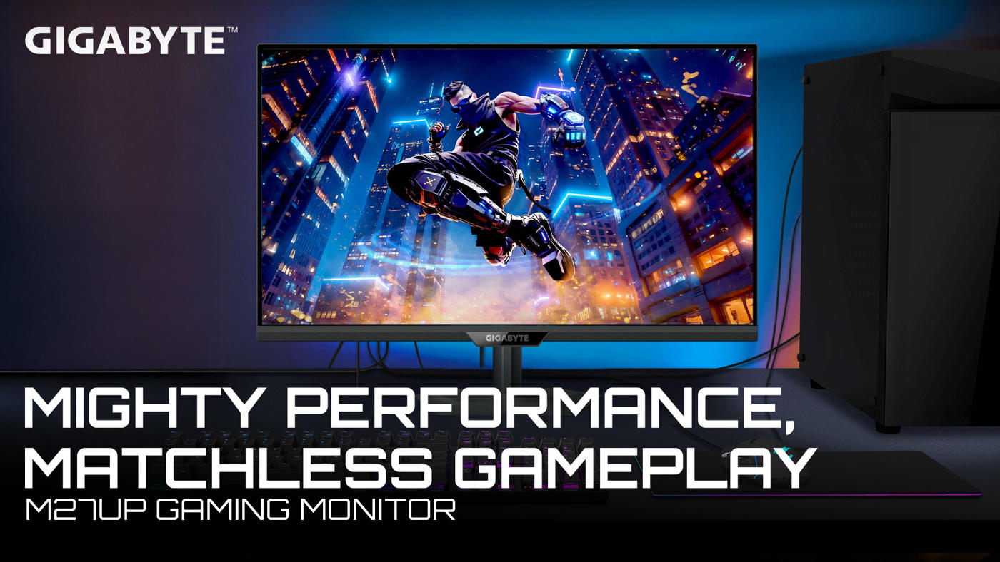4K for All: GIGABYTE M27UP — Hiệu năng cao, giá dễ tiếp cận