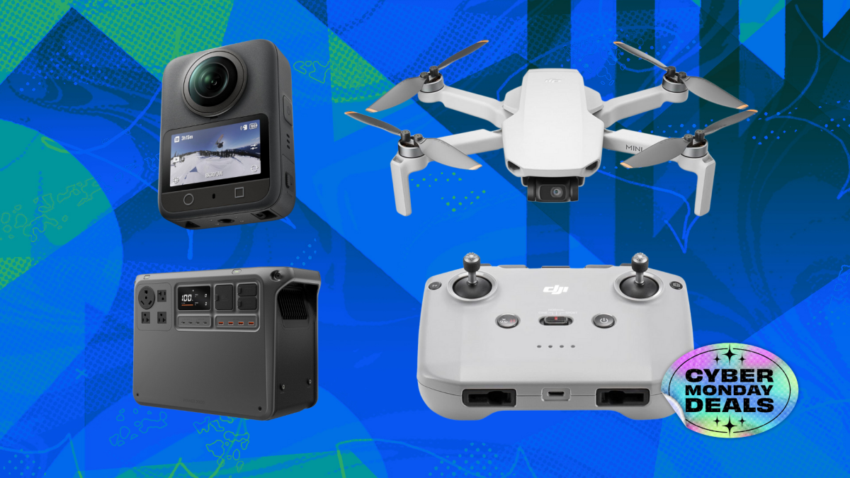 Top ưu đãi DJI dịp Cyber Monday: mic, drone và trạm nguồn giảm kỷ lục