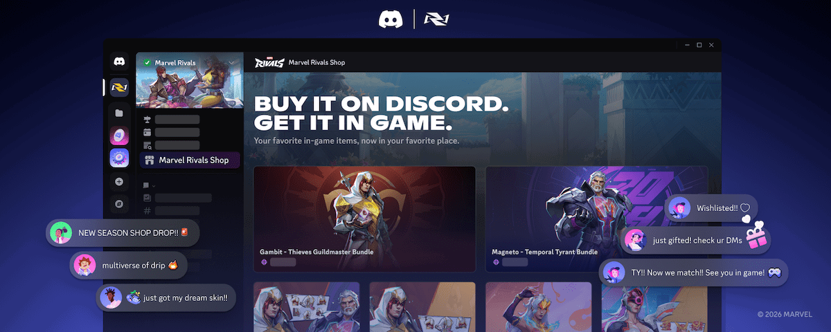 Discord cho phép mua vật phẩm trong game ngay trên nền tảng
