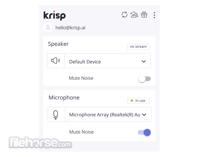 Krisp 3.9.4 ra mắt: nâng cao lọc tiếng ồn và hiệu năng