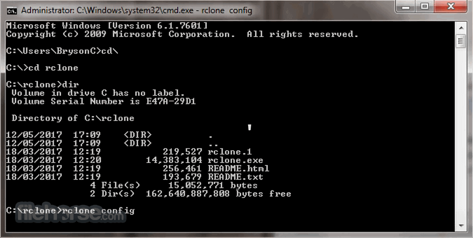 Rclone 1.72.0 (64-bit) — Cập nhật công cụ đồng bộ đám mây nhẹ, ổn định