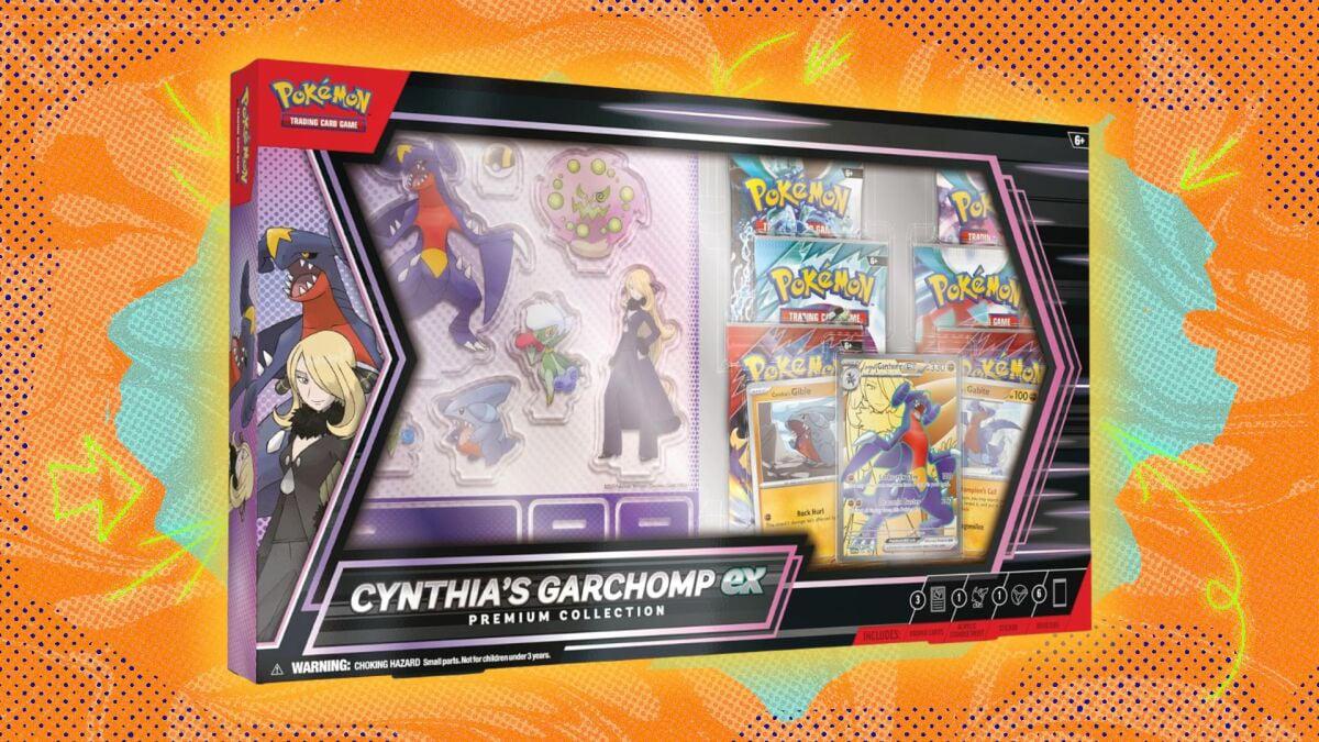 Pokémon TCG: Cynthia’s Garchomp ex Premium Collection đang rẻ hơn trên Amazon