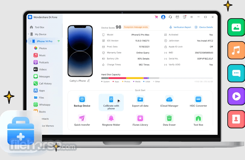 Dr.Fone Full Toolkit 13.8.0: Bộ công cụ phục hồi và quản lý thiết bị di động