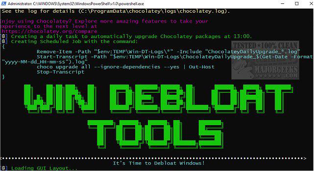 Win Debloat Tools – Cập nhật 2025-03-17