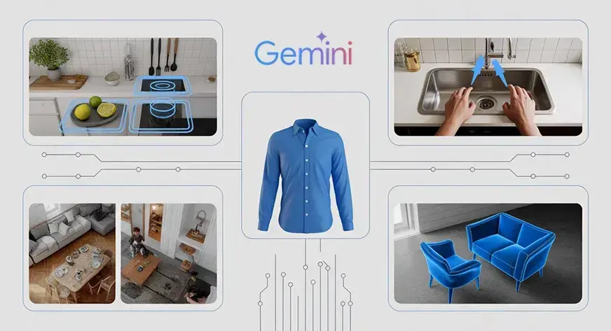 3D Spatial Understanding với Gemini: AI nhìn, chỉ và suy luận không gian
