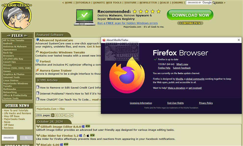 Mozilla Firefox 137.0 Beta 7: Bản thử nghiệm với sửa lỗi và tối ưu hiệu năng