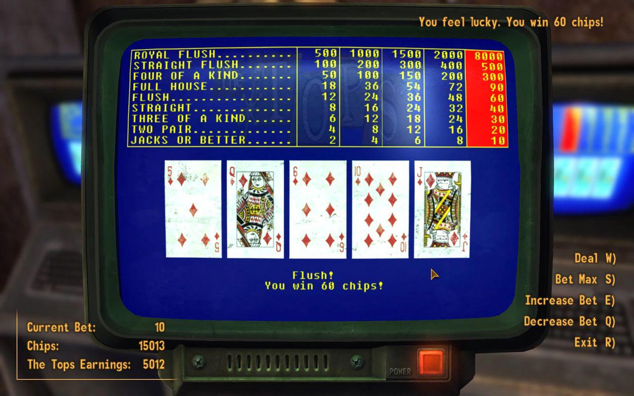 15 năm sau, modder thêm video poker vào Fallout: New Vegas