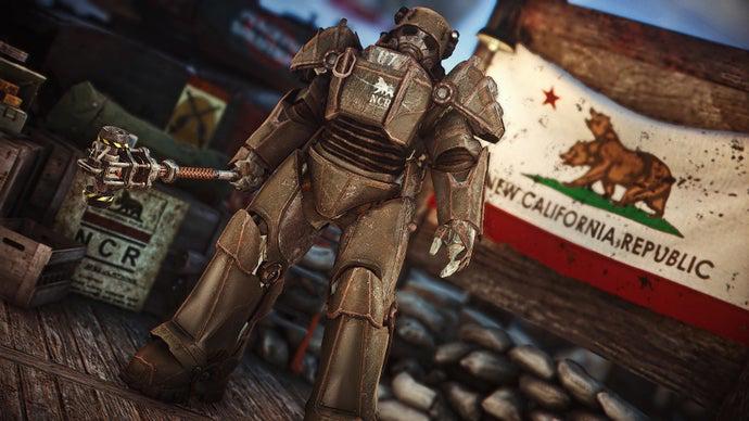 NCR Ranger Power Armour của The Fallout TV đã có trong Fallout 4