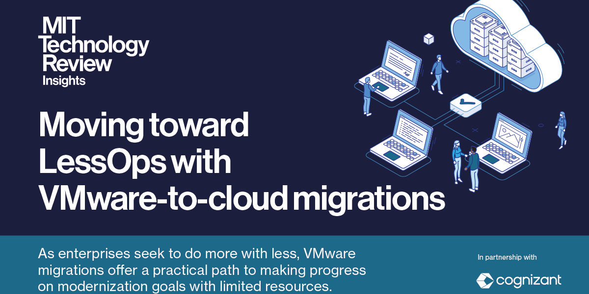 Moving toward LessOps: Chuyển VMware lên đám mây và giảm gánh nặng vận hành