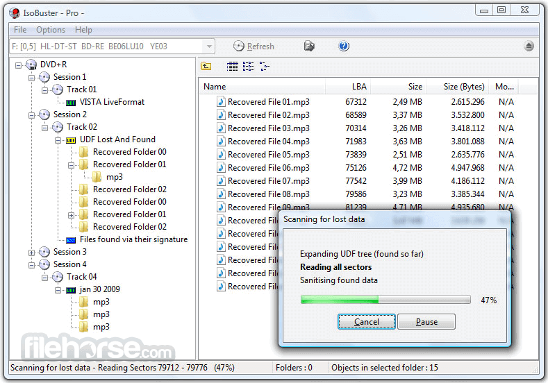 IsoBuster 5.7: Cập nhật phục hồi dữ liệu và cải tiến hiệu năng