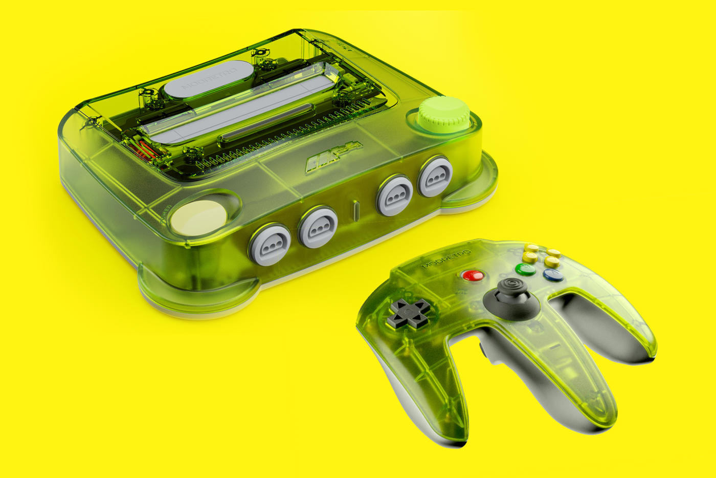 ModRetro tái tạo tay cầm N64 cho console M64