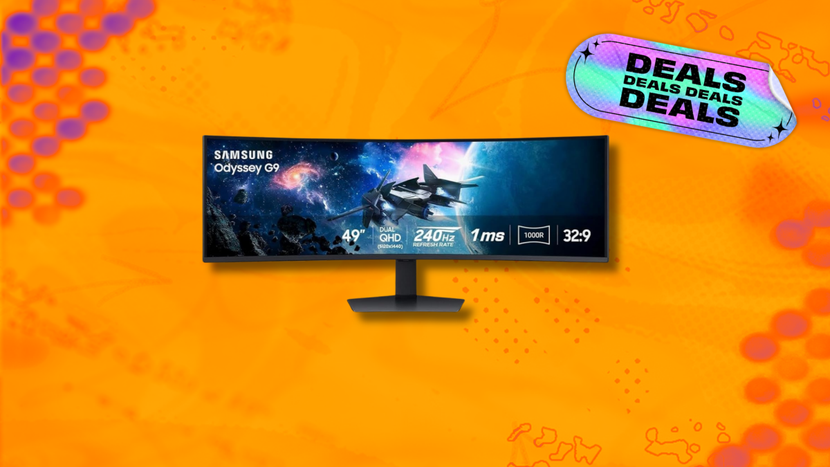 Samsung 49-inch Odyssey G9 giảm kỷ lục trên Amazon — tiết kiệm gần $600