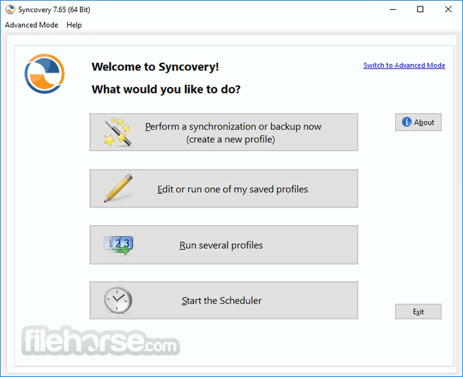 Syncovery 11.11.2 (32-bit) — Cập nhật sao lưu và đồng bộ