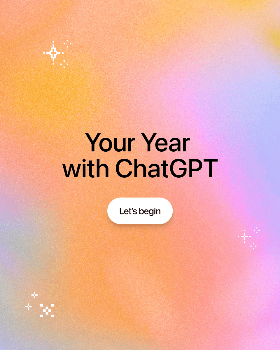 ChatGPT ra mắt báo cáo năm giống Spotify Wrapped