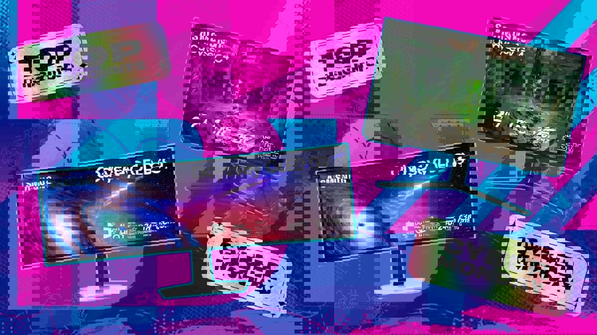 Samsung gaming monitors hit record lows in Cyber Monday doorbusters