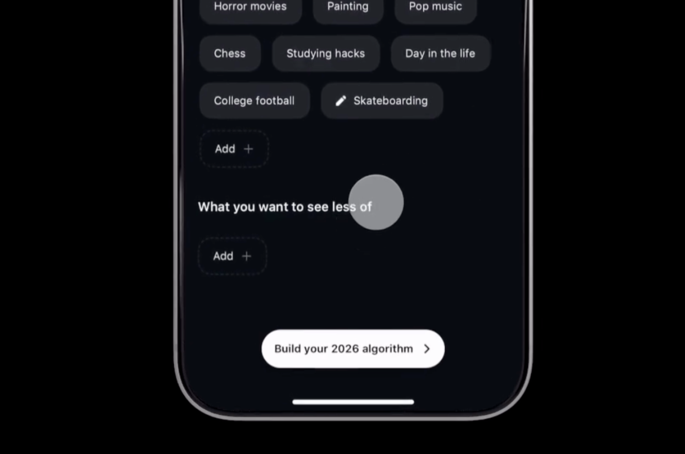 Instagram muốn bạn cá nhân hóa thuật toán Reels cho 2026