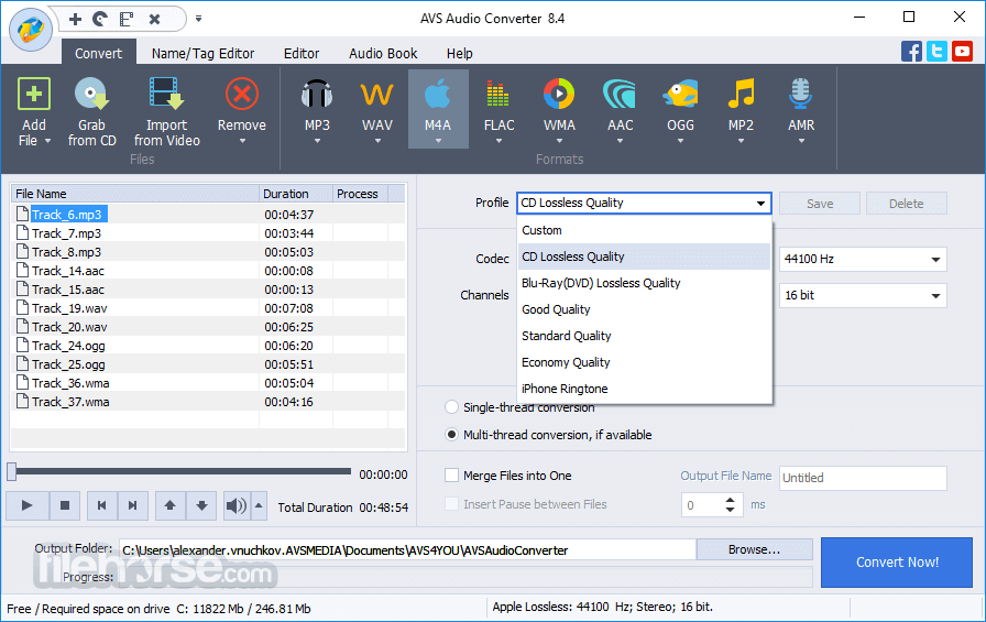 AVS Audio Converter 11.1.4.3: Cập nhật và những tính năng nổi bật
