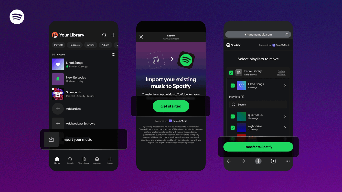 Spotify đơn giản hóa nhập playlist từ các dịch vụ streaming khác