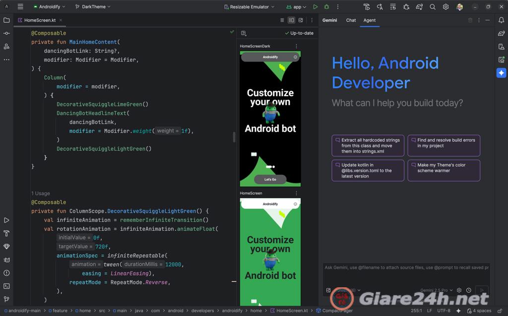 android studio hero