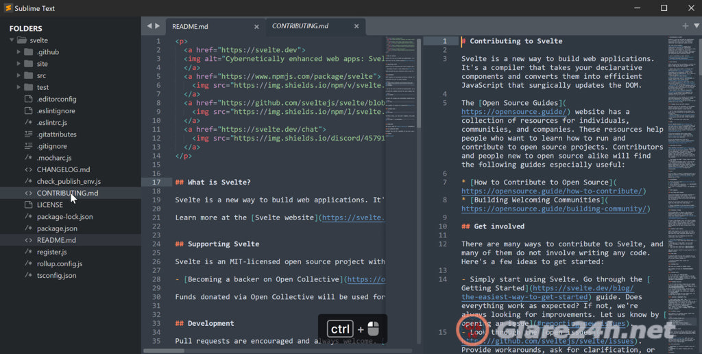 Tải về Sublime Text cho lập trình viên