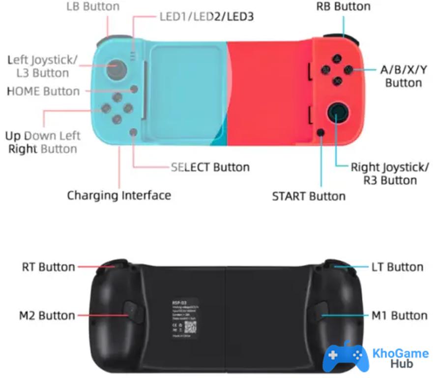 Kết nối Pair tay cầm BSP D3