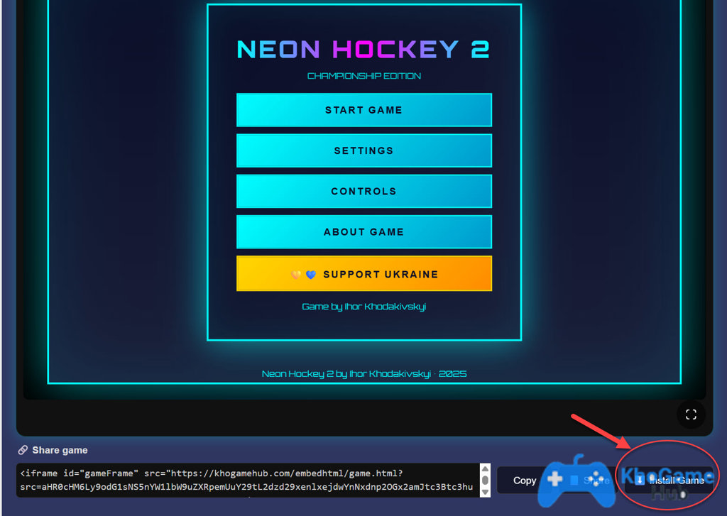 Install html5 game as real app