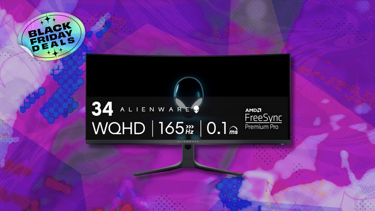 Alienware curved monitor giảm $200 nhân Black Friday — giá thấp nhất từng có