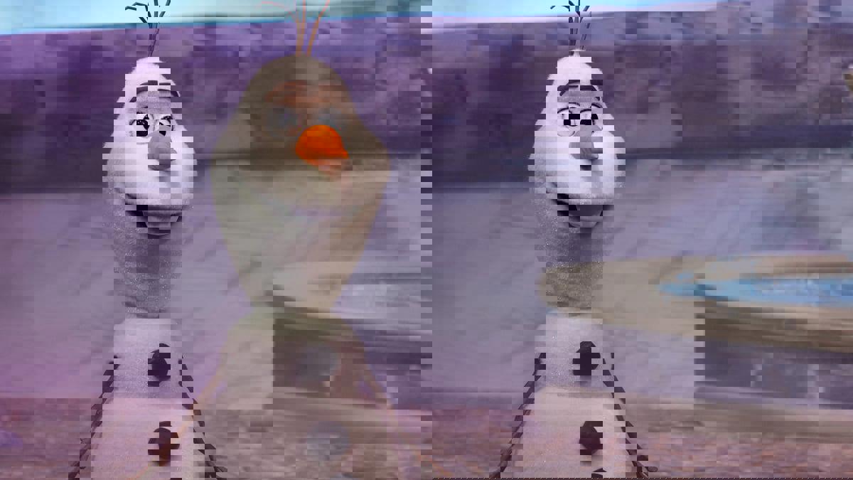Xem robot Olaf AI của Disney lang thang quanh Arendelle