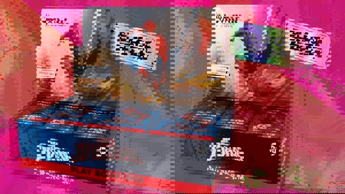 Amazon Black Friday: giảm $65 cho booster Magic: The Gathering Spider-Man