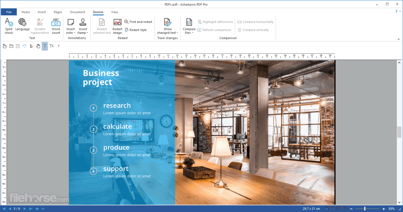Ashampoo PDF Pro 5.0.0 — Bản cập nhật mới cho biên tập PDF