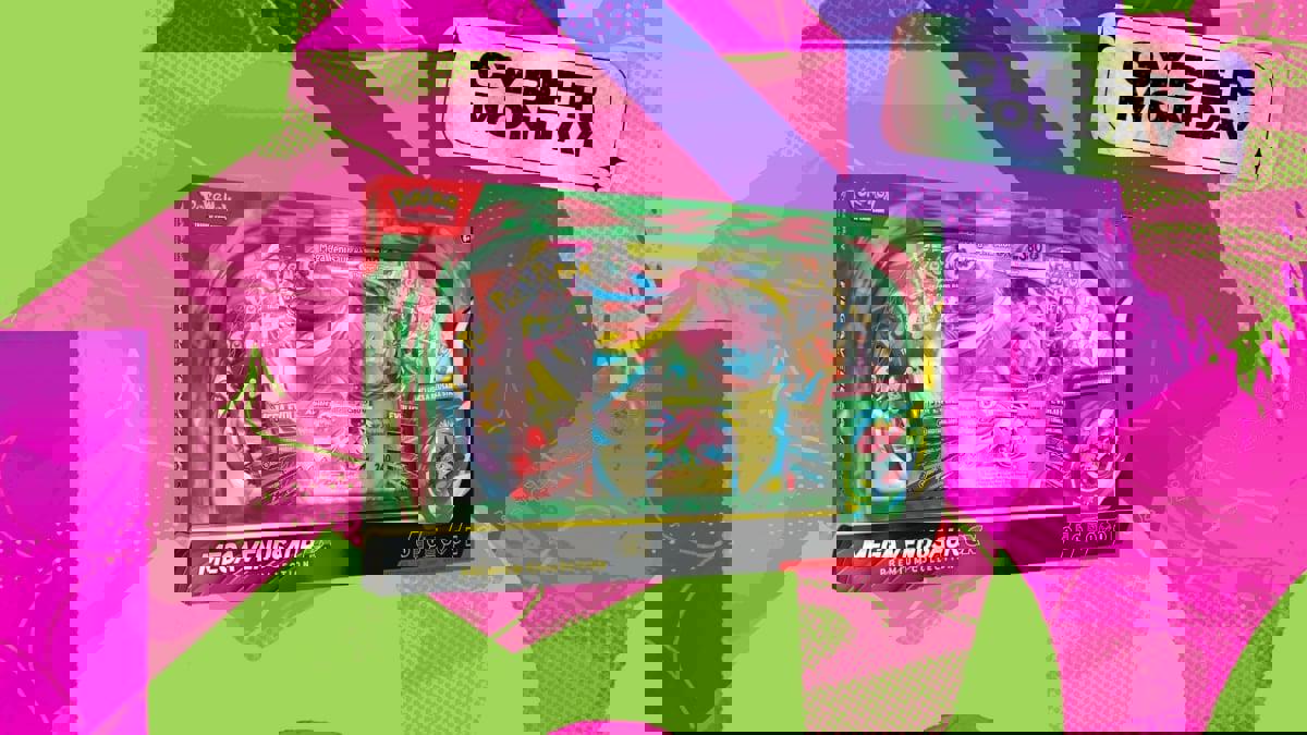 Mega Venusaur ex Premium Collection mở đặt trước trên Amazon nhân Cyber Monday