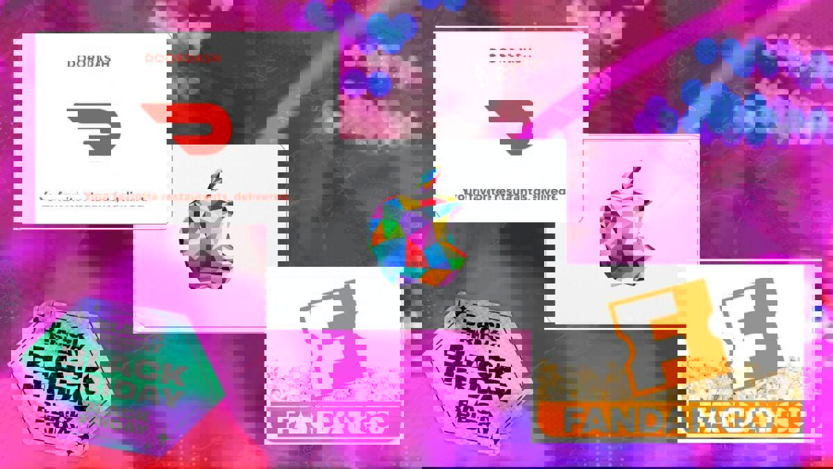 17 thẻ quà tặng đáng mua nhân dịp Black Friday