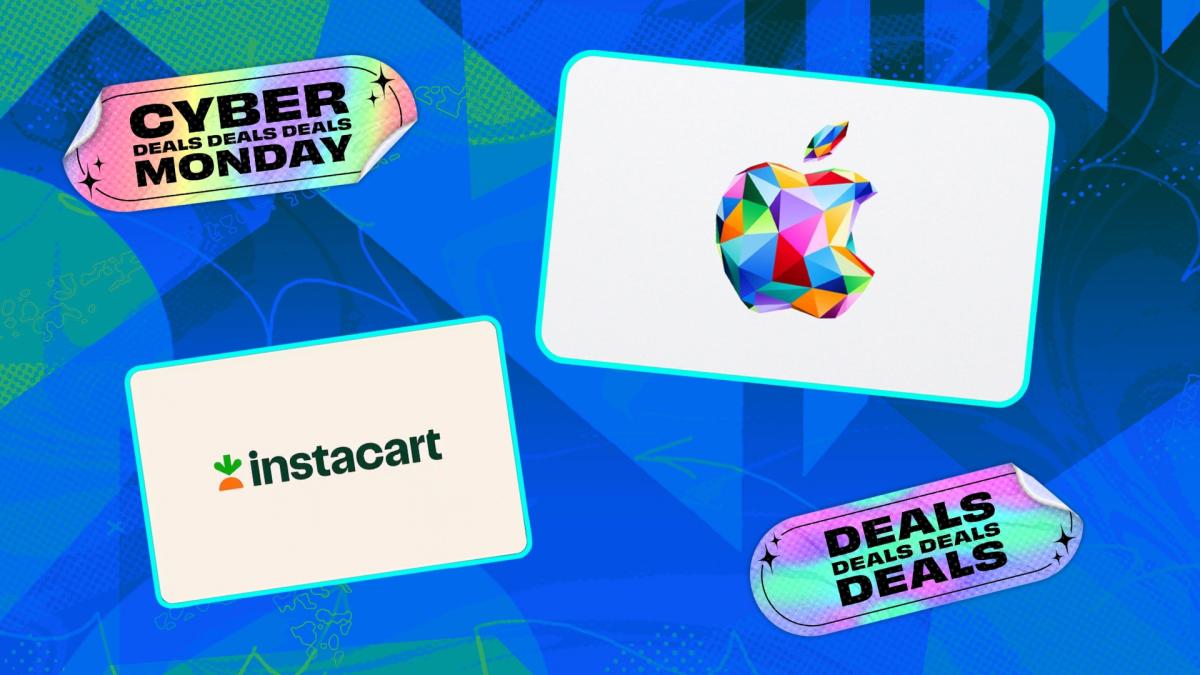 17 ưu đãi thẻ quà tặng Cyber Monday: Instacart, Apple, Wayfair
