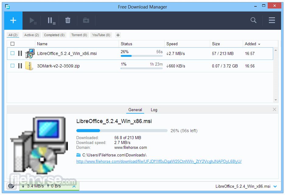 Free Download Manager 6.31.0 Build 6549 (64-bit) — Tải miễn phí