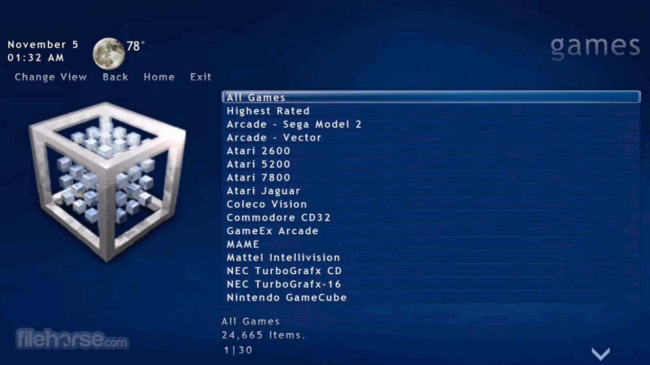 GameEx 19.57: Cập nhật mới cho front-end chơi game trên Windows
