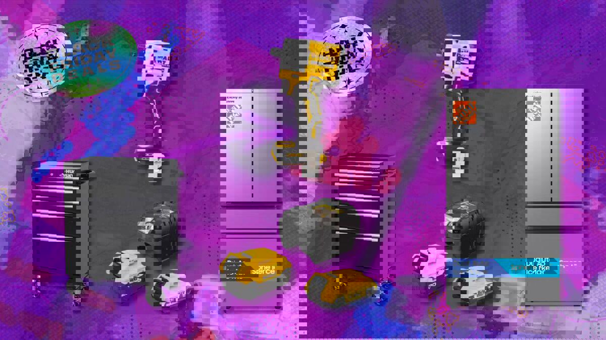 Black Friday tại Home Depot: giá thấp kỷ lục cho DeWalt, Ryobi, Milwaukee