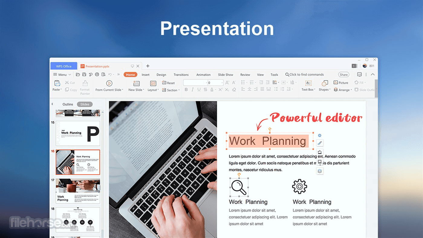 WPS Office Free 12.2.0.23155: Cập nhật tính năng và cải tiến