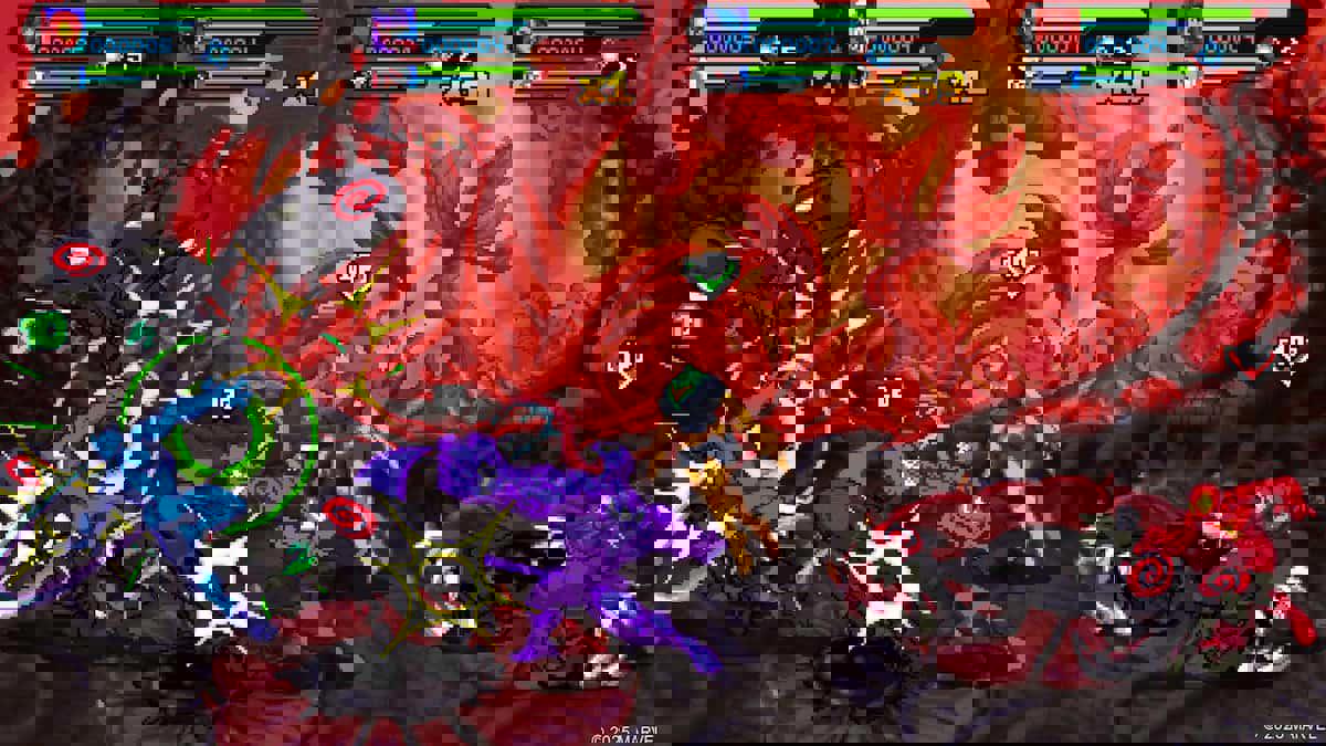 Marvel Cosmic Invasion — Danh sách các nhân vật có thể chơi