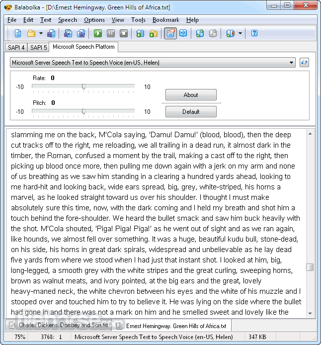 Balabolka 2.15.0.909: Cập nhật phần mềm chuyển văn bản thành giọng nói