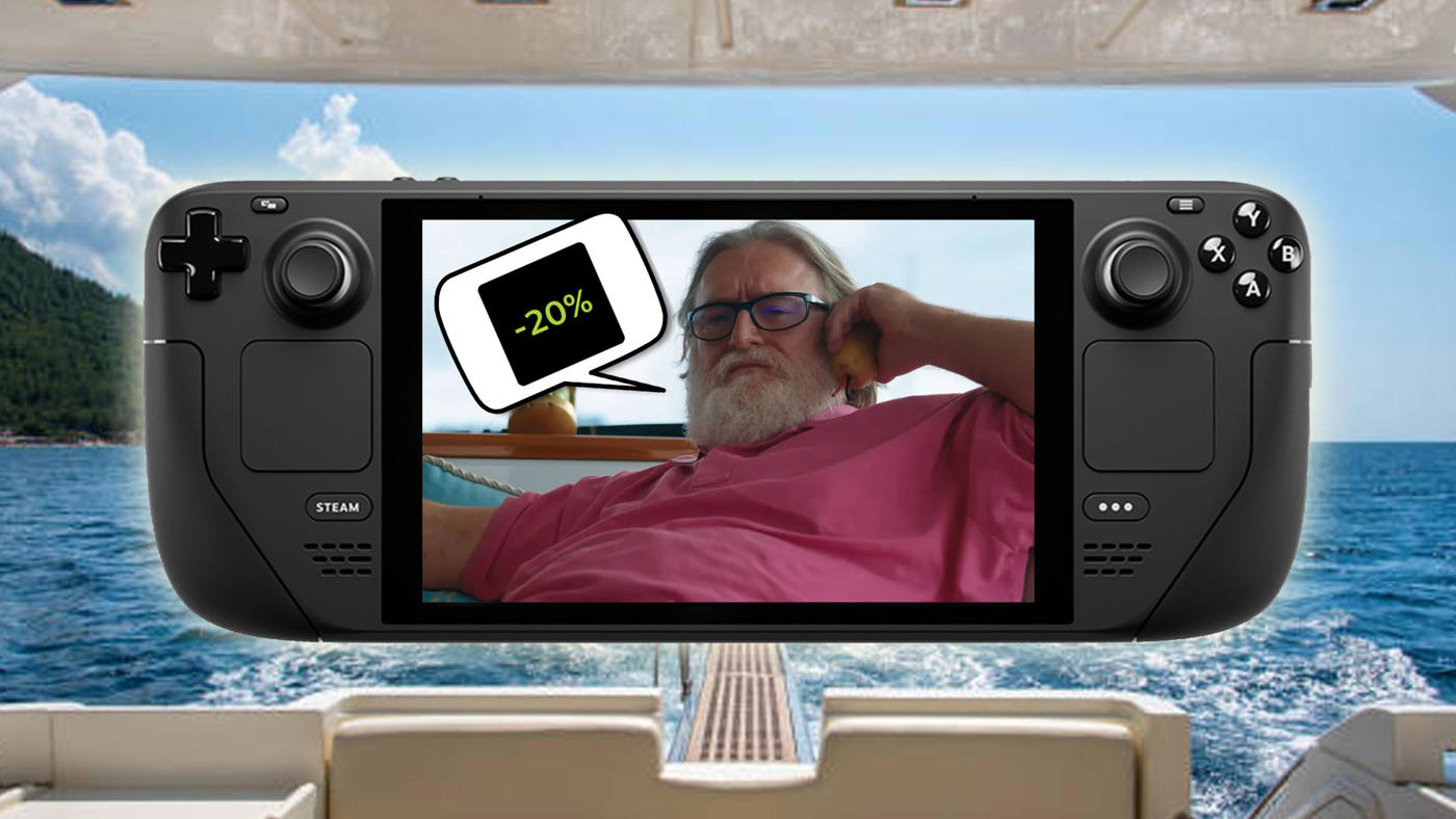 Steam Deck giảm xuống mức thấp nhất từng có trong dịp Black Friday