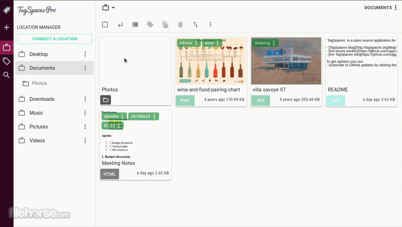 TagSpaces 6.7.3 cập nhật: vá lỗi và cải thiện hiệu năng