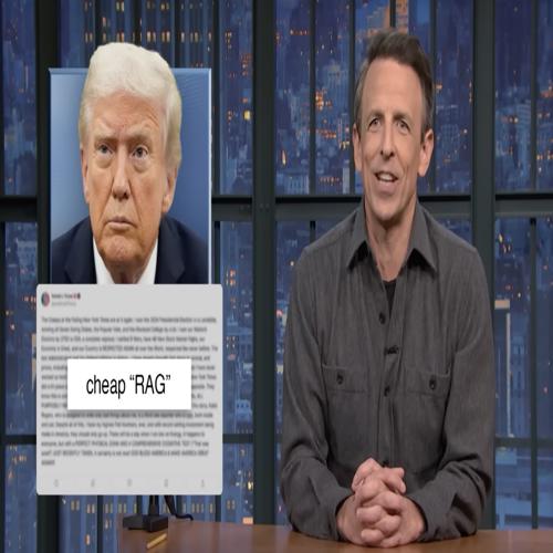 Seth Meyers châm biếm bài đăng của Trump trên Truth Social về NYT