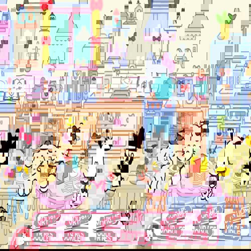 Hello Kitty and Friends World cho phép xây nhà theo phong cách Sanrio