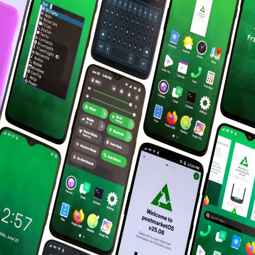 postmarketOS 25.12 mở rộng thiết bị và cập nhật giao diện